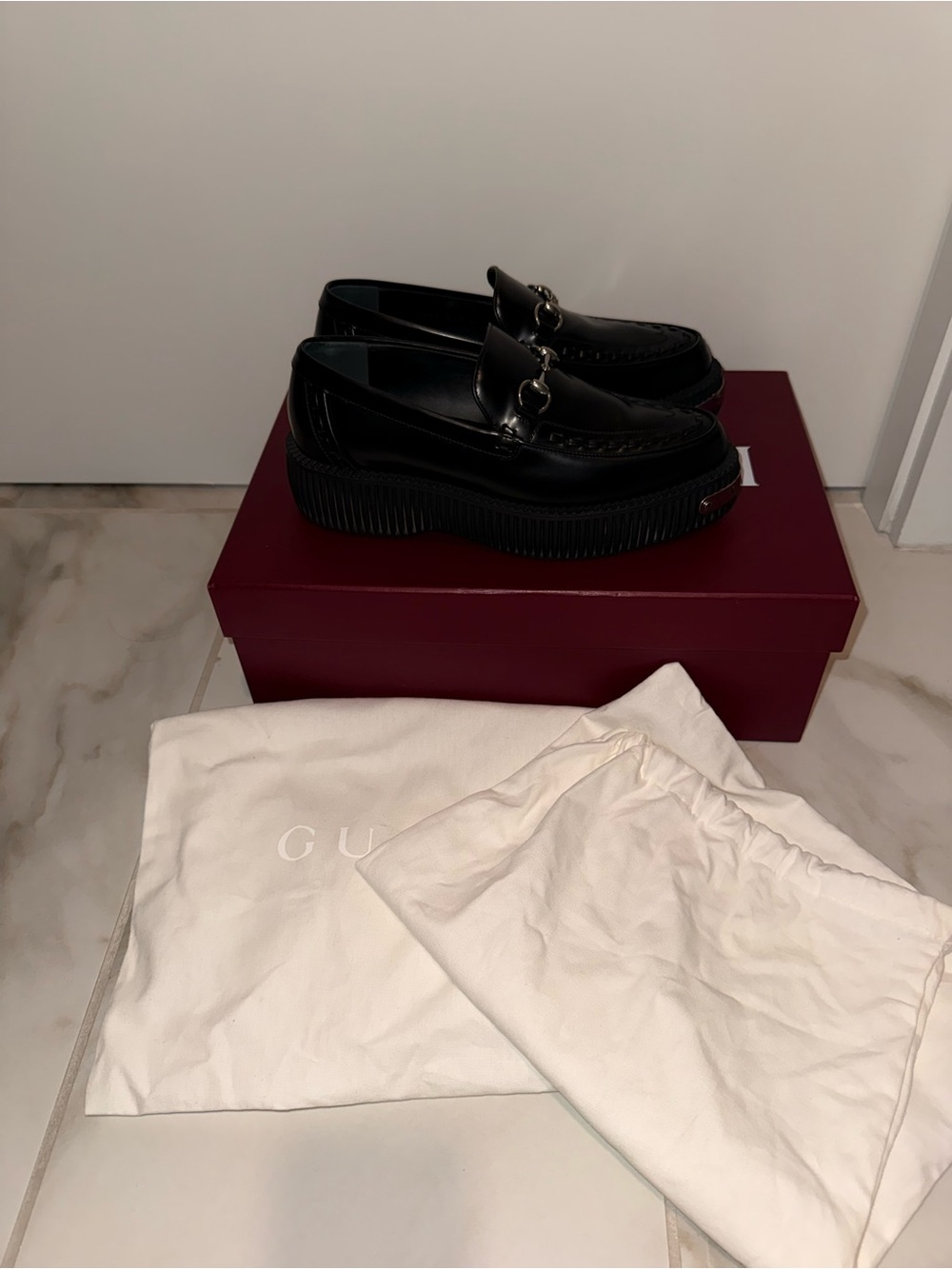 Gucci black leather loafers - Picture 5 of 5